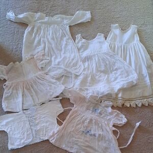 Vintage White Baby Dresses Collection